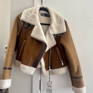 Zara Sherpa jacket